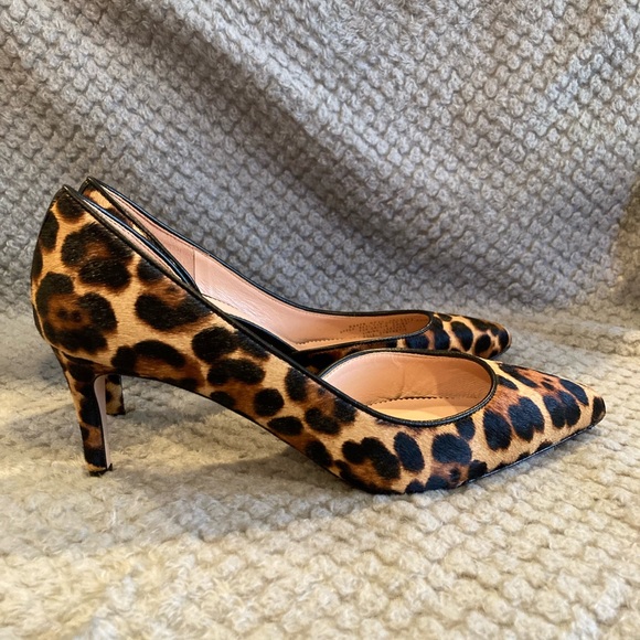 J. Crew Colette d'Orsay pumps in leopard calf hair - Picture 10 of 13